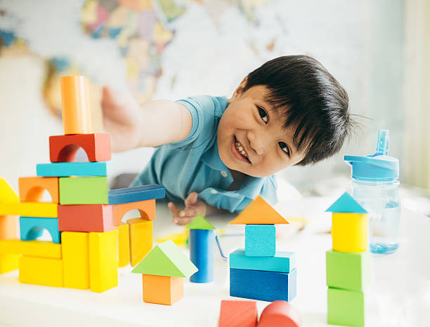 smiling little constructor
